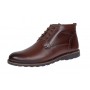 Ghete barbati casual din piele naturala cu siret (imblanite) Corsa - GKR21XM